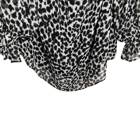 INC International Concepts Blouse Women's XXL Round Neck Flare Lined Boho Top - Picture 3 of 9